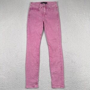 Veronica Beard Jeans Women's 25/0 Pink Kate Skinny High Rise USA 25x29